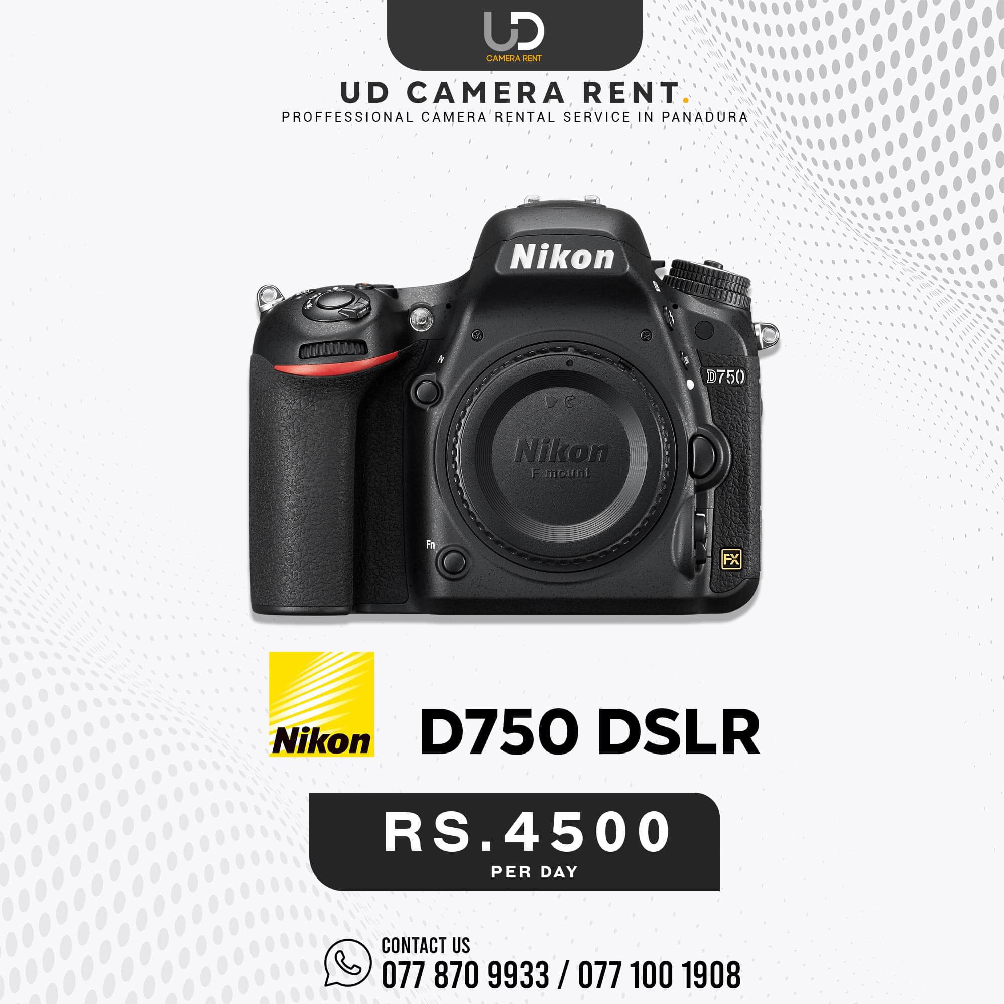 Nikon D750 DSLR