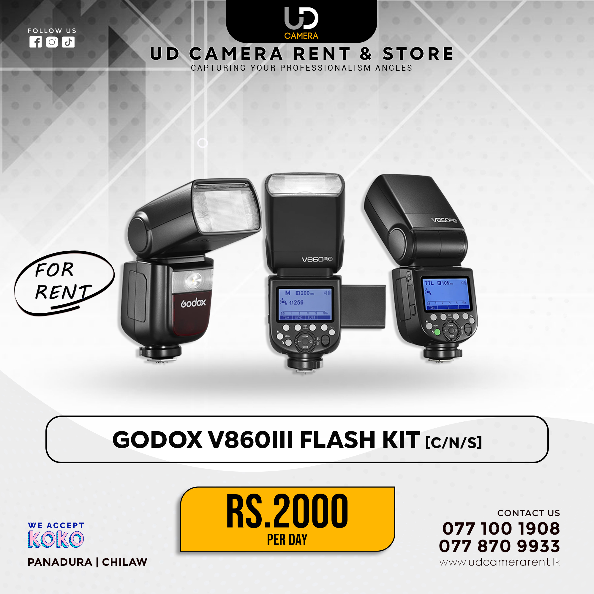 Godox V860 III for Canon