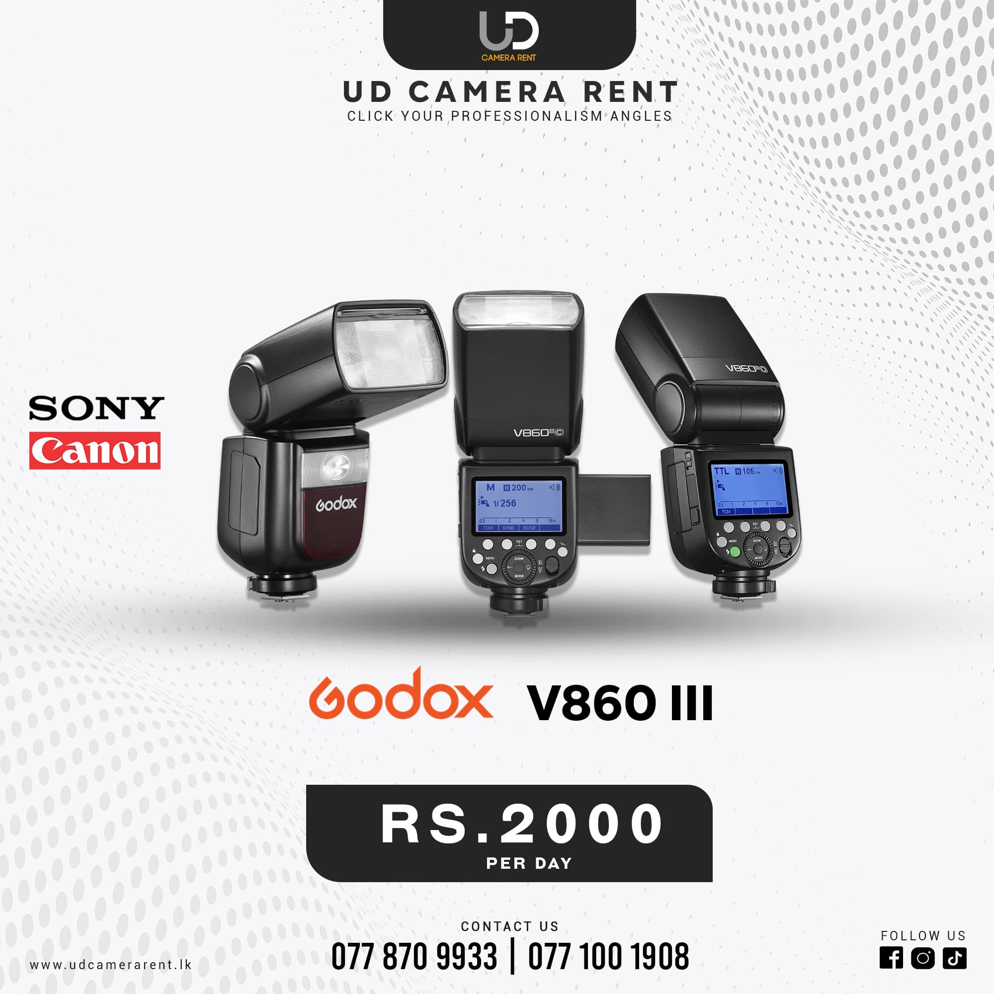 Godox V860 III for Sony/Canon