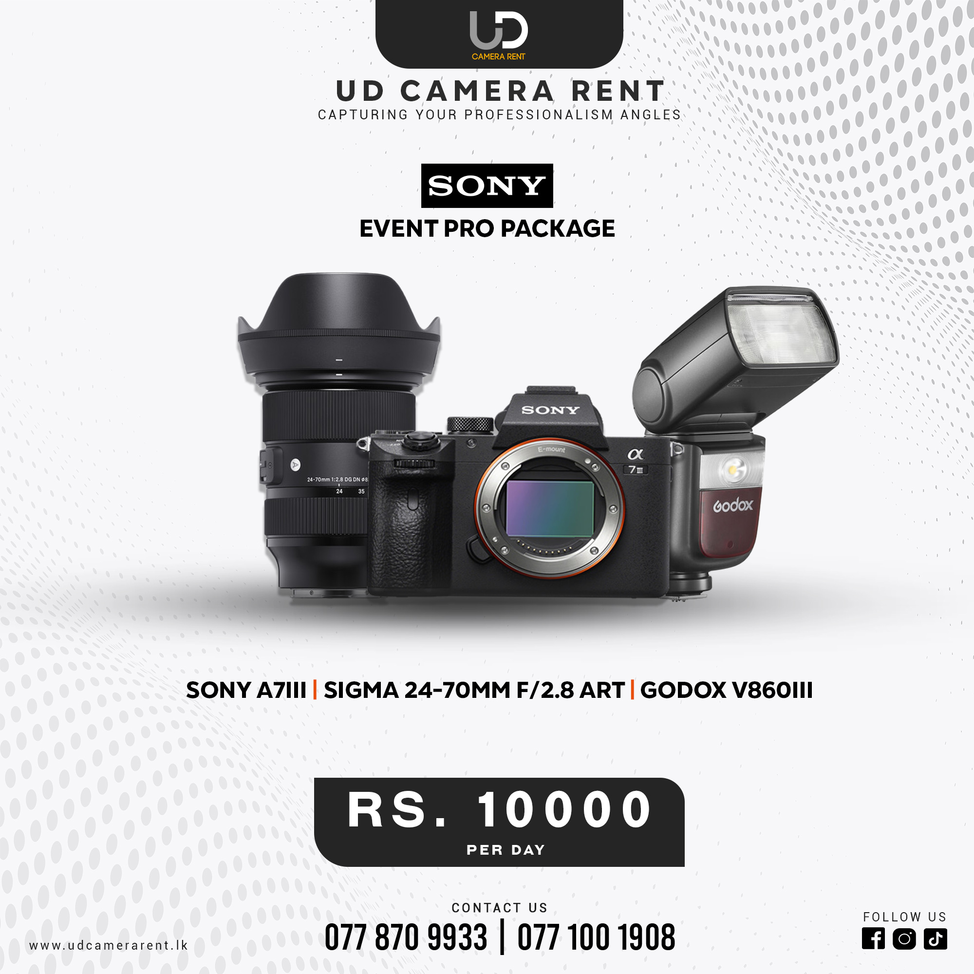 Sony Event Pro Package