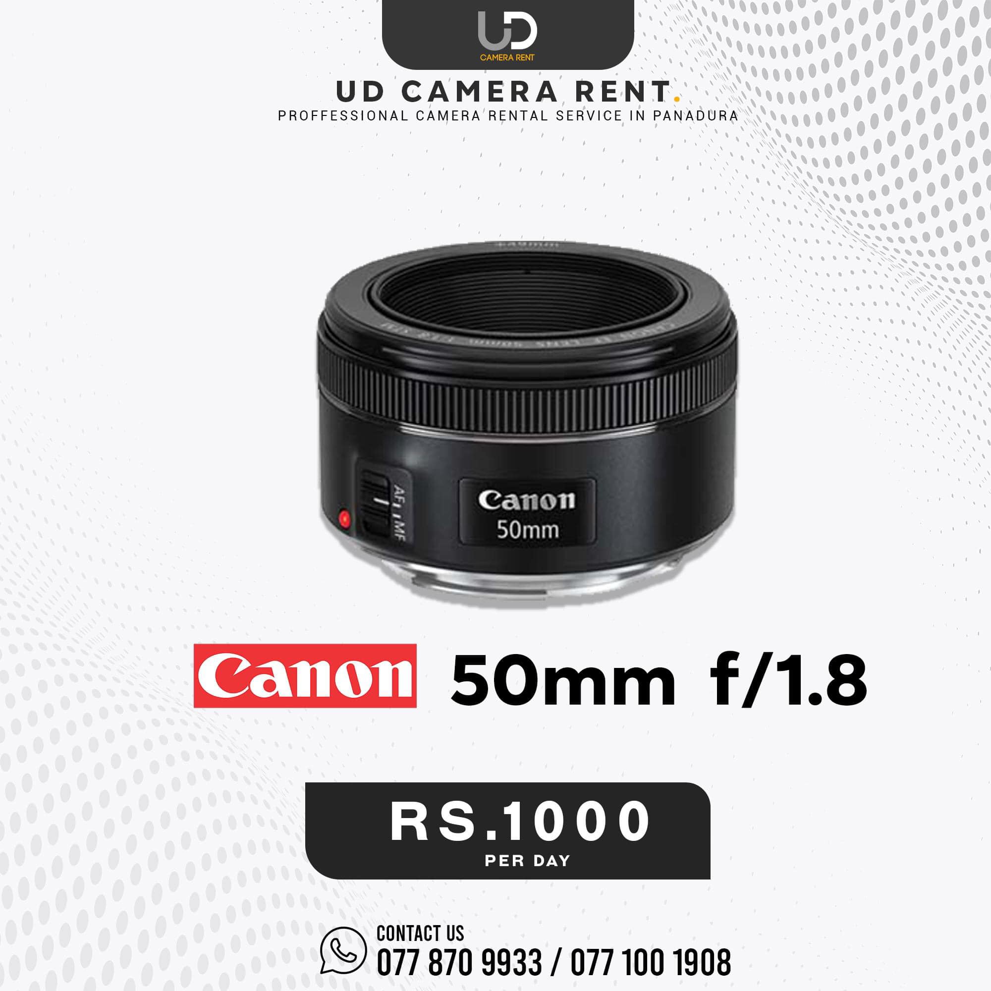 Canon 50mm F/1.8